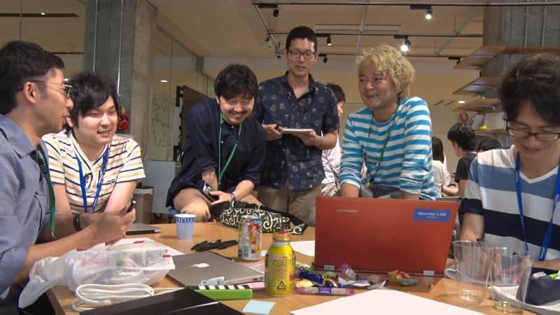 昨年のWonder SUMMER Hackの様子