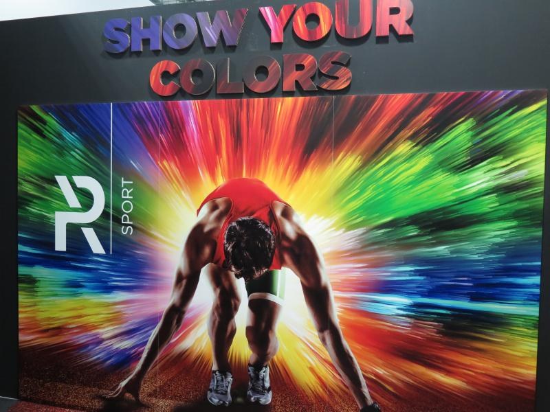 HPのLatexプリンタを使った大型の壁紙の出力