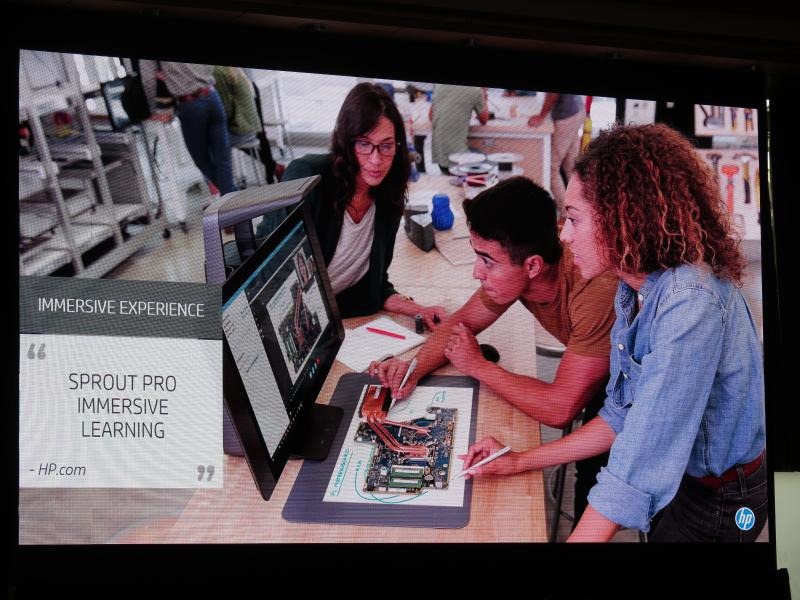 HP Sproutによる新しい没入型体験