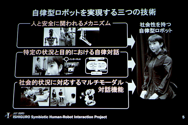 自律ロボットを実現する3つの技術