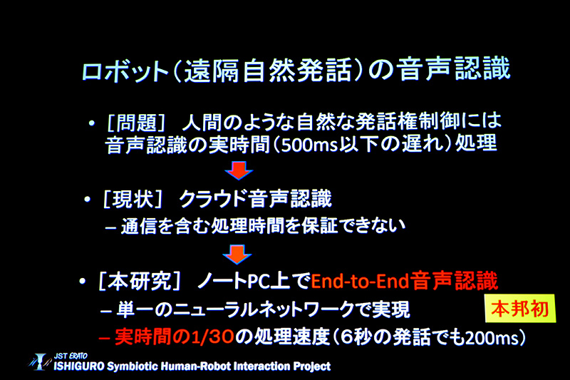 実時間の30分の1で処理ができるという