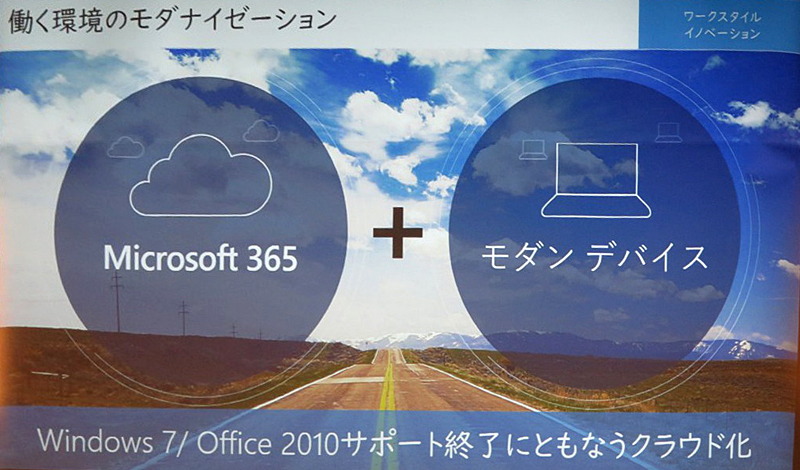 Windows 7/Office 2010サポート終了に伴うクラウド化