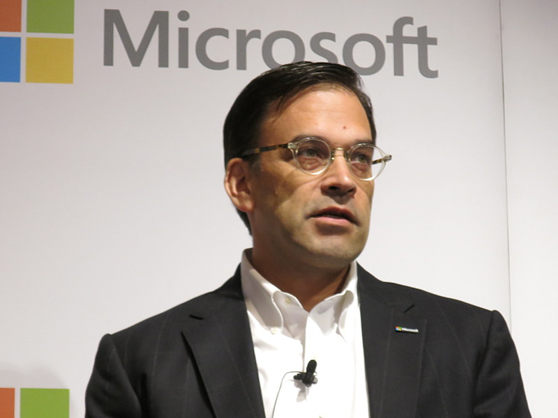 日本マイクロソフト 代表取締役 社長 平野拓也氏