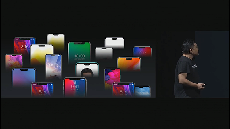 デザインが共通化していくスマートフォン
