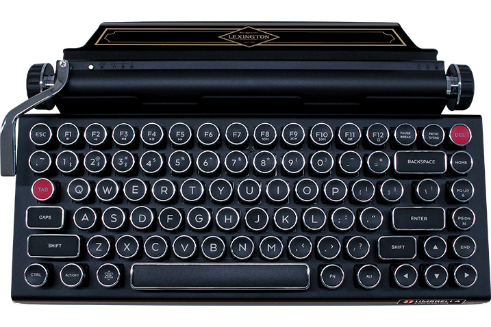 タイプライター風 Bluetoothキーボード