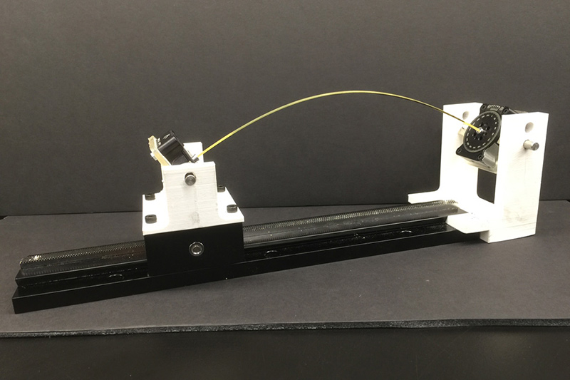 スパゲッティを曲げるための専用デバイス