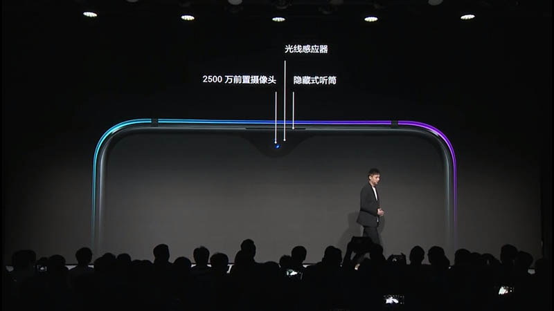 自然からヒントを得たという“水滴屏”
