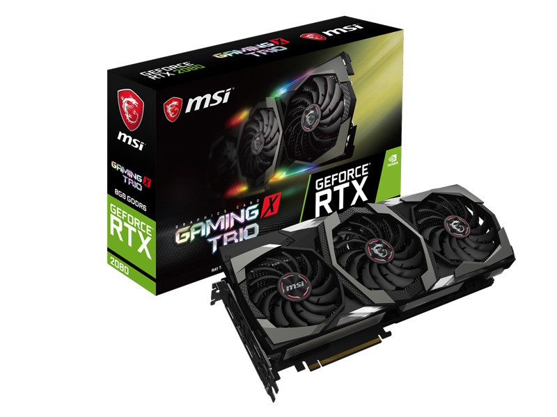 GeForce RTX 2080 GAMING X TRIO