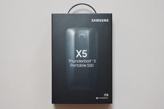 レビュー】Thunderbolt 3接続ポータブルSSD「Samsung Portable SSD X5