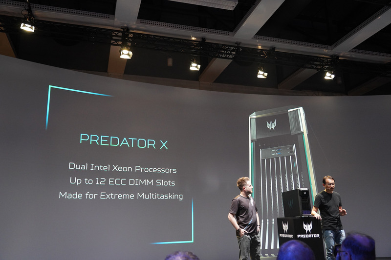 デュアルXeon、デュアルRTXのモンスター仕様、ゲーミングPCだけでなく、クリエイティブ系の用途も想定している