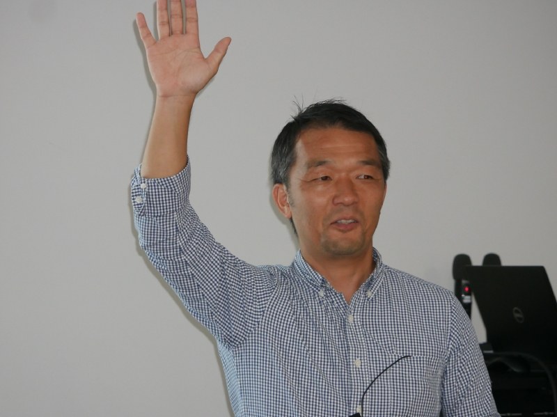 セミナーを行ったインテル 営業本部の田代淳一部長