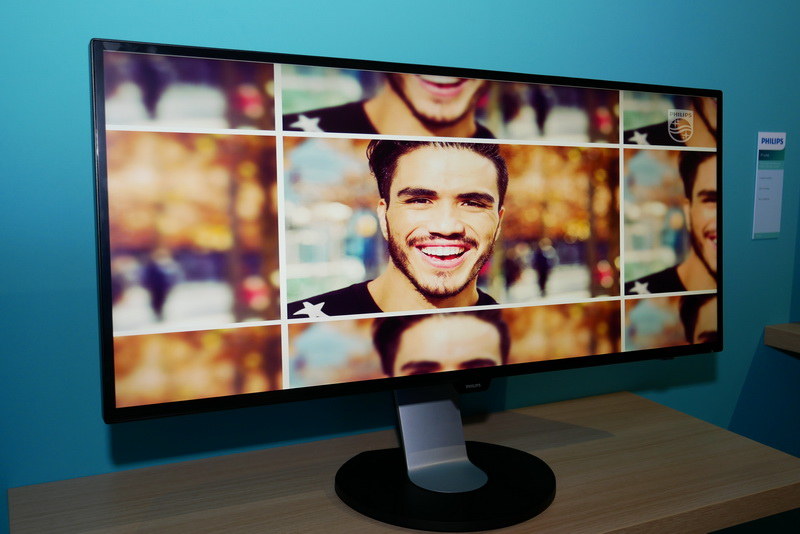 5,120×2,160ドット表示対応の34型液晶を搭載する「349P9H」