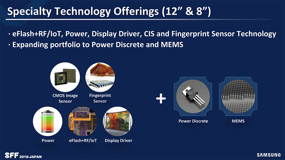 特殊用途向けの半導体生産