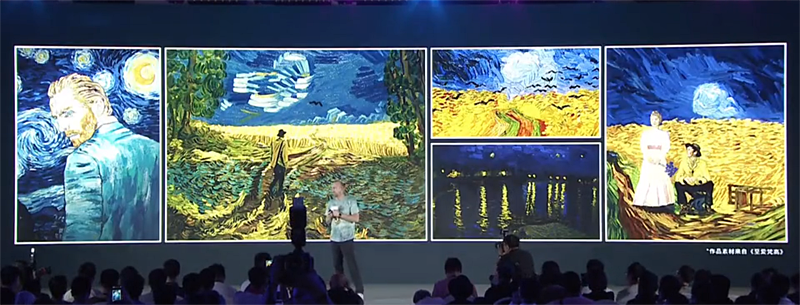 「ゴッホ 最後の手紙」の映画制作陣とコラボ