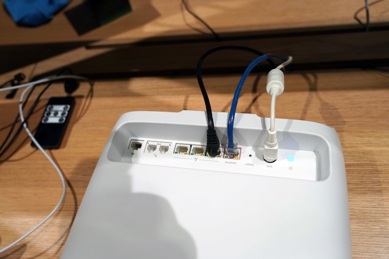 Verizonが展示した5Gホームルーター