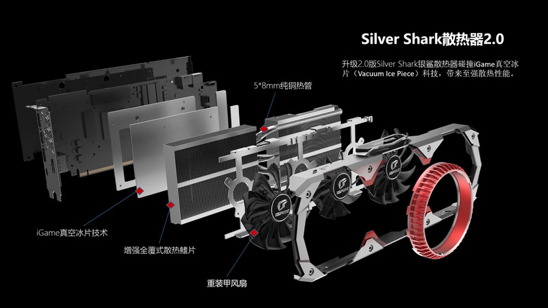 同社がSilver Shark 2.0と呼ぶヒートシンク。ヒートパイプに加え、ベイパーチャンバーも使われている
