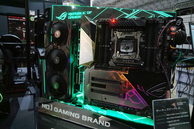 GeForce RTX 2080搭載ビデオカードが動作していたPC