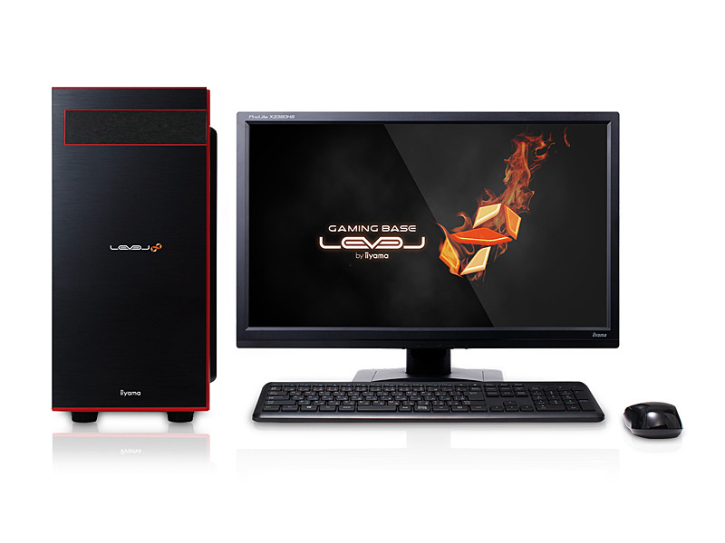 LEVEL-R037-i7K-VORとLEVEL-R037-i7K-XYVI(筐体は共通、ディスプレイ別売)