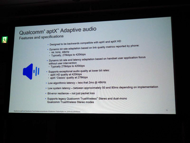 ビットレートは279～420kbps、レイテンシは60～80msをターゲットとしている