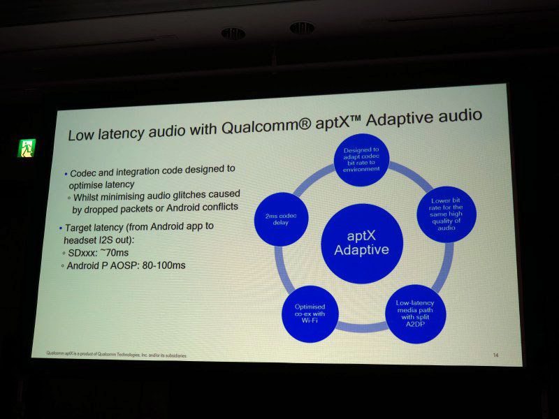 aptX Adaptiveの遅延