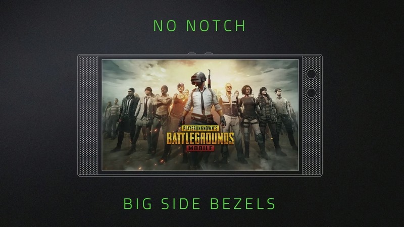 敢えて幅広のベゼルを持たせたので、ノッチはない