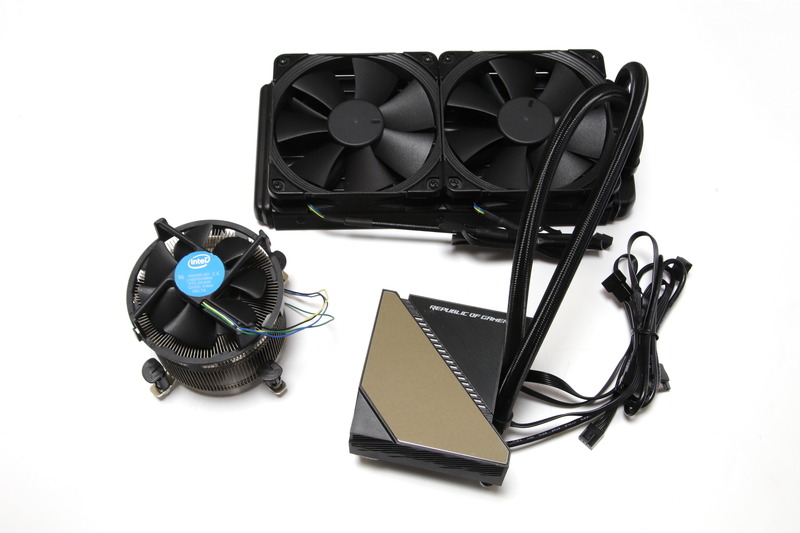 Intel TS15AとASUS ROG RYUJIN 240