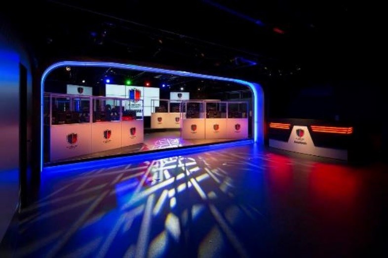 会場のe-sports SQUARE AKIHABARA