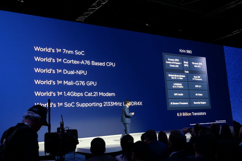 Mate 20シリーズは全モデルがSoCにKirin 980を採用する