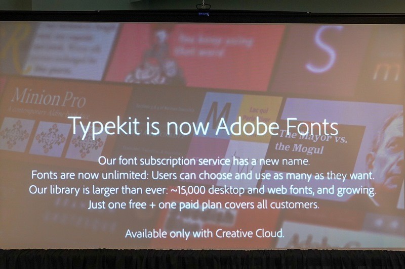 よりシンプルで使いやすいフォントになるAdobe Fonts