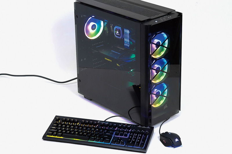 キーボードやマウスもまとめて制御。Corsairの制御ユーティリティ「iCUE」を利用することで、ファンの回転数やLEDだけではなく、同社製のキーボードやマウスもまとめて制御できる