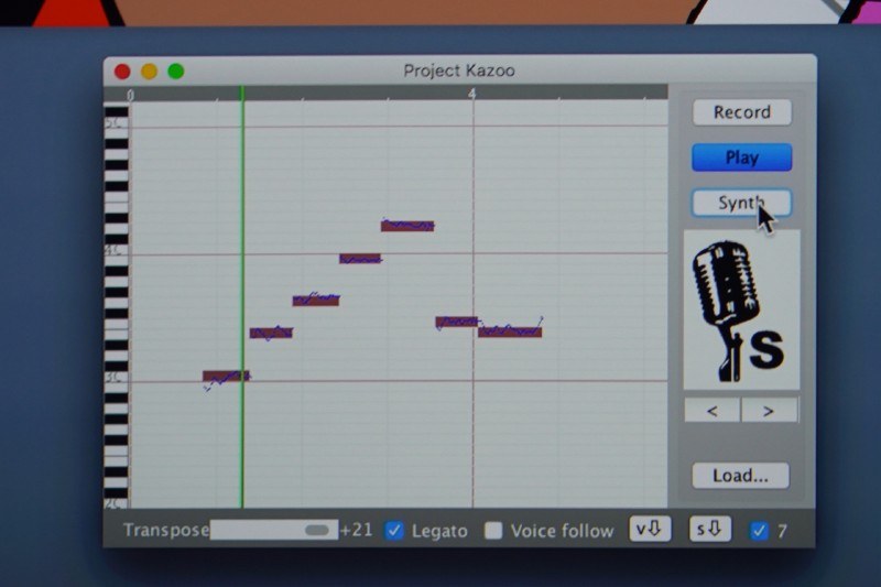 代わりにソプラノ歌手にしたりも可能