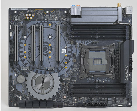 メモリ追加）i9-7980xe_x299マザボ_簡易水冷クーラー_32GBメモリ 