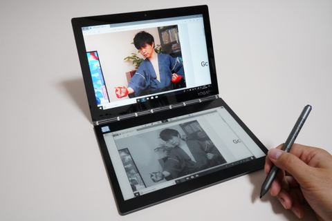 Hothotレビュー】液晶&E Inkで唯一無二のデュアル画面2in1「Yoga Book