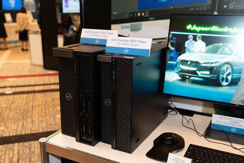 展示ではタワー型しか置いていなかったが、現場ではモバイルワークステーションを選ぶエンジニアも増えてきているという