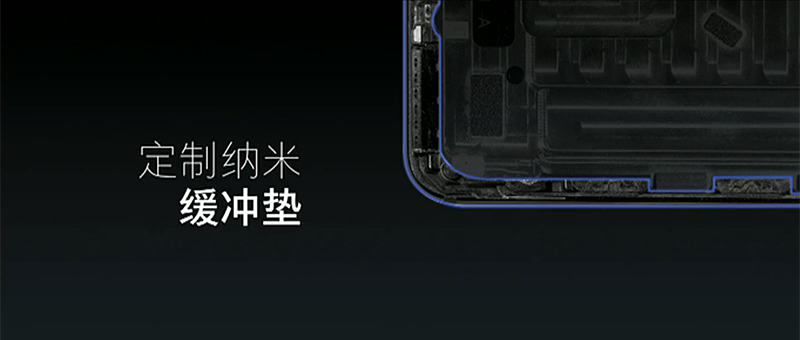 四隅に耐衝撃バンパーを備え、衝撃による内部部品の破損を防ぐ