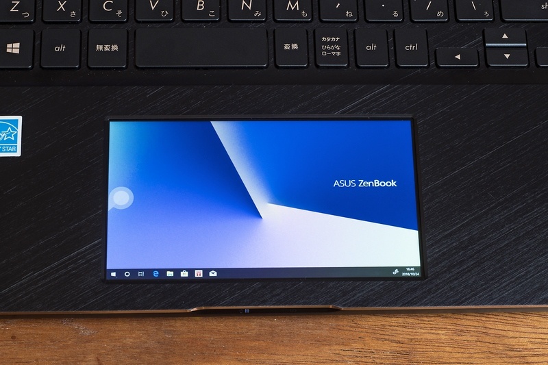 拡張ディスプレイモードでは、セカンダリディスプレイとなる