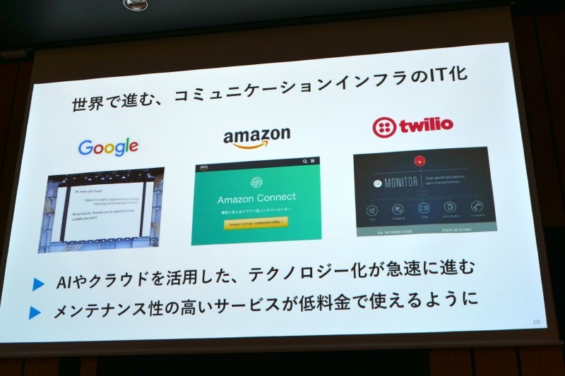 コミュニケーションインフラのIT化が進む