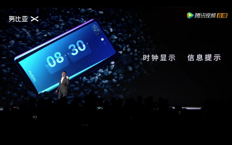 超低消費電力により、時計の常時表示などが可能