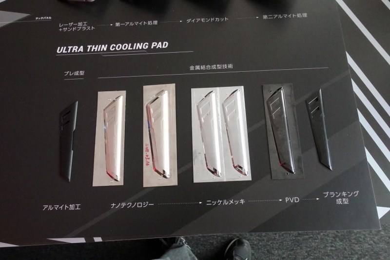 試作段階のROG Phone