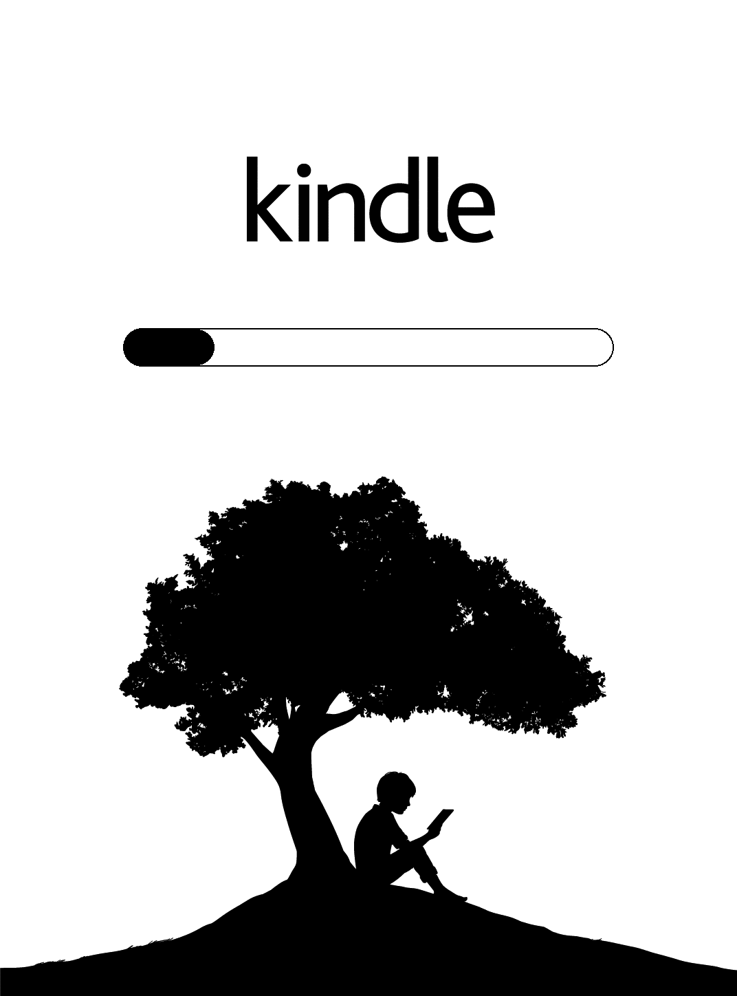 おなじみのオープニング画面。Kindle Oasisでマイナーチェンジされたデザインを受け継いでいる