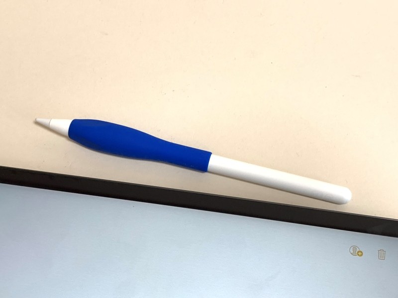 筆者が愛用していたKordier製のゴムグリップ。新型Apple Pencilにも装着できるが、充電やダブルタップ操作が不可能となる