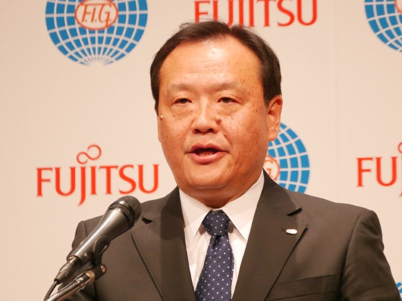 富士通の阪井洋之執行役員常務