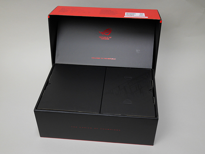 パッケージを開いたところ