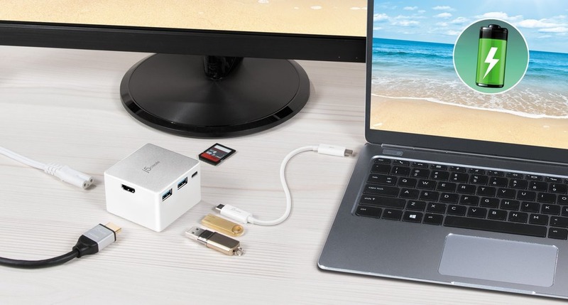 Powered Mini Docking Station JCDP385