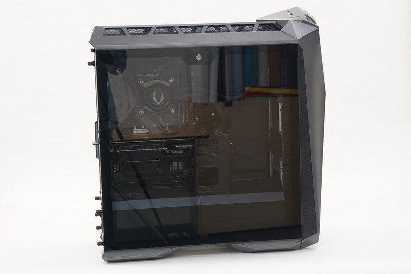 左側面はオプションでガラス板にも変更可能