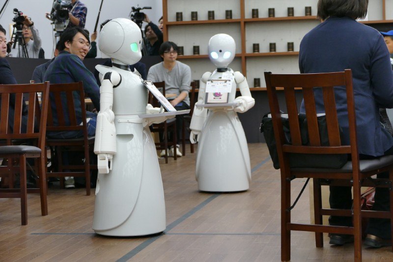 現時点でロボットができることは最低限で、移動くらい