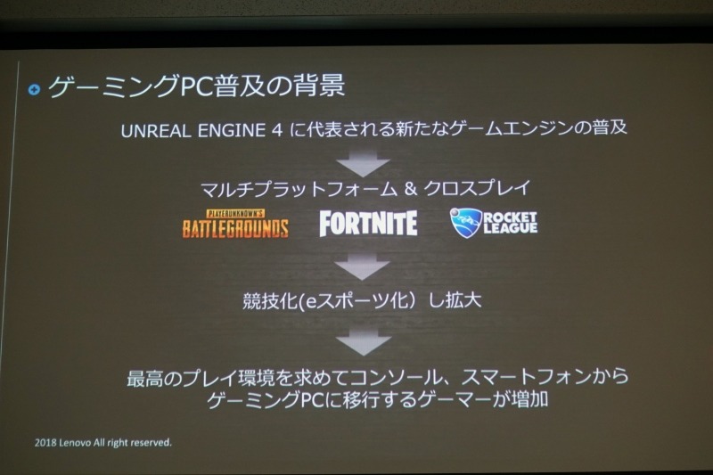 コンソールやモバイル機からPCへの移行