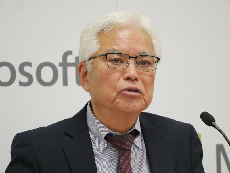 一般社団法人ICT CONNECT 21会長兼一般社団法人日本教育情報化振興会 会長、東京工業大学名誉教授の赤堀侃司氏