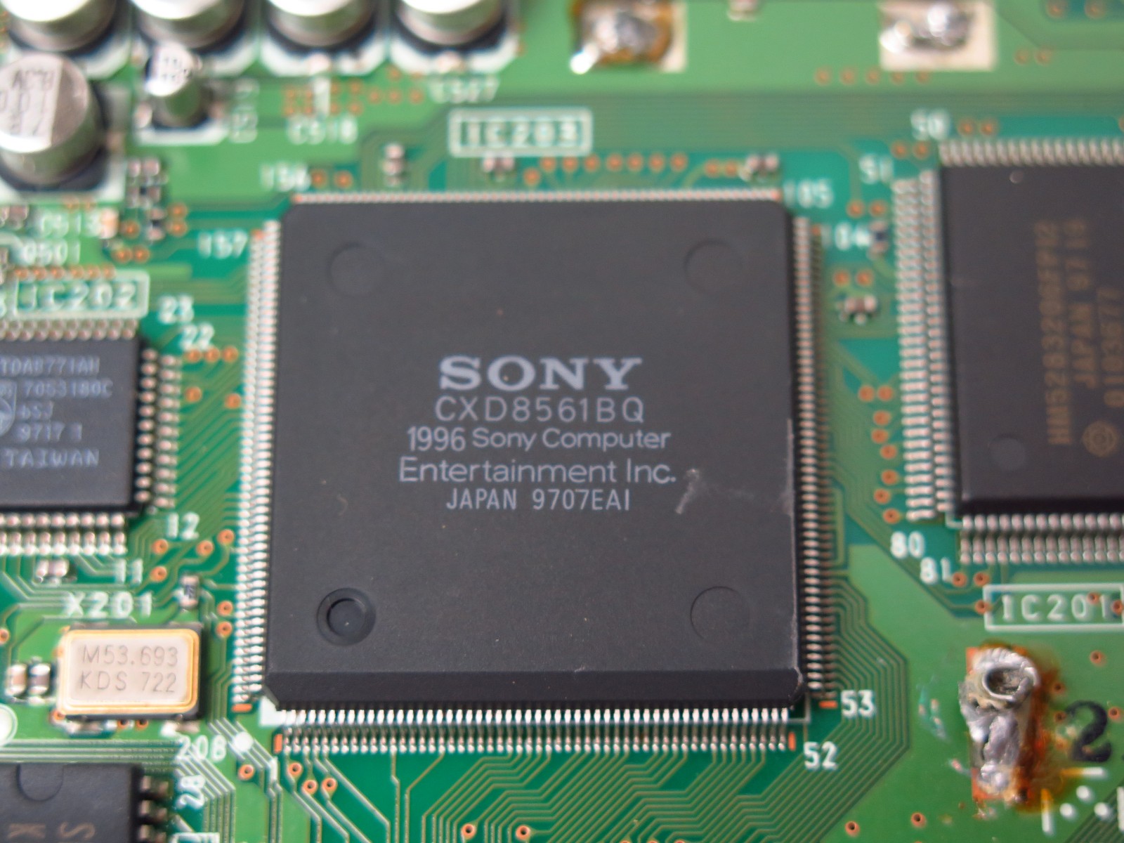 CXD8561BQはグラフィックスプロセッサである