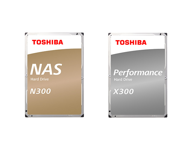 N300 NAS Hard DriveとX300 Performance Hard Drive
